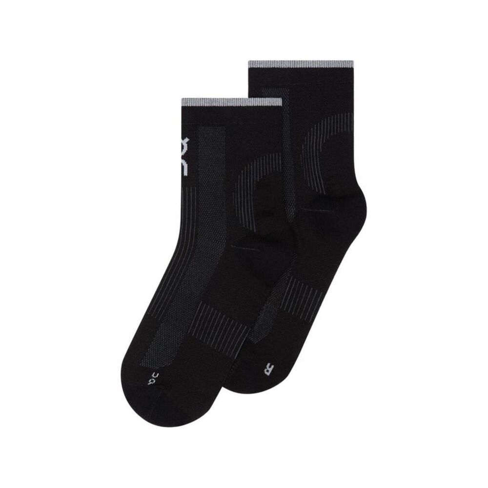 On Running Unisex Adult Quarter Socks / Black